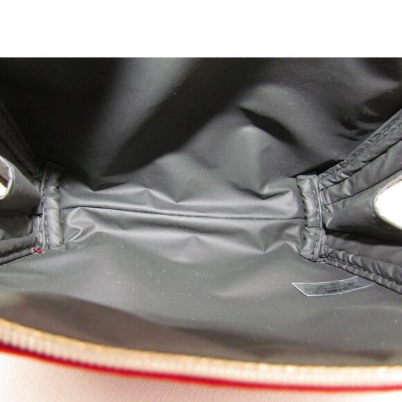 Chanel Red Velvet Cosmetic Pouch / Makeup Bag - Picture 7 of 7